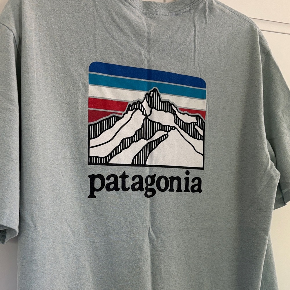 Patagonia Men's Heather Gray Short Sleeve Tee
